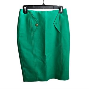 Sandra Angelozzi - Green suit skirt - us size 2